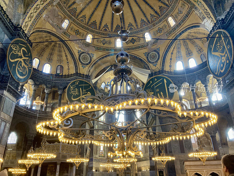 Turkey- İstanbul- Hagia Sophia Mosque - inside